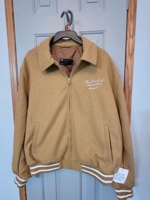 Asos Oversized  Wool Mix Varsity Bomber Jacket/Men's Large