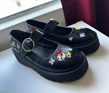 Dolls Kill Power Puff Girls Power Play Mary Janes Size 10 platform shoes black