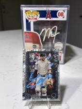 Liam Hicks Diamante Foil Rookie 2025 Topps Update Series #US52 Marlins SIGNED IP