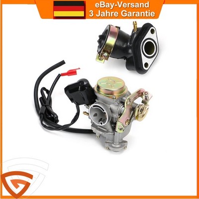 19mm Vergaser mit E-Choke Für AGM GMX 450 Jinlun Qingqi 50ccm Roller GEARZAAR
