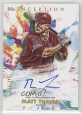 2020 Topps Inception Rookies & Emerging Stars 169/245 Matt Thaiss Auto RC 0b3