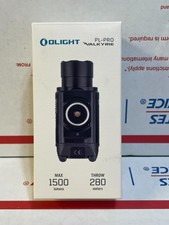 Olight PL-PRO Valkyrie Rechargeable Weapon Light, 300/1500 Lumens, Black