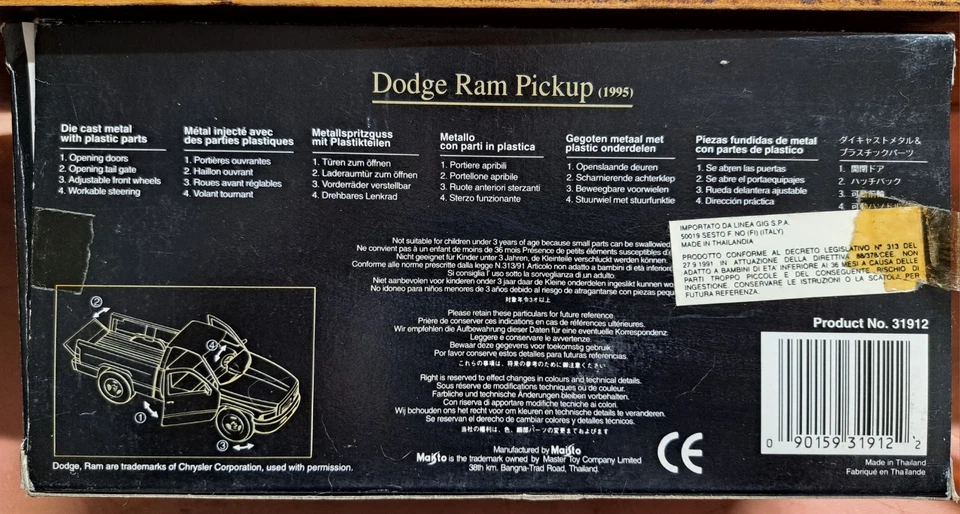 DODGE RAM PICK-UP 1/26 - Immagine 3 di 4
