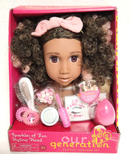 Our Generation Davina Sparkles of Fun Styling Head Doll