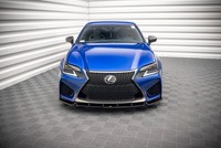 Maxton Design Frontlippe V.1 Passend FüR Lexus GS F Mk4 FL Schwarz Hochglanz