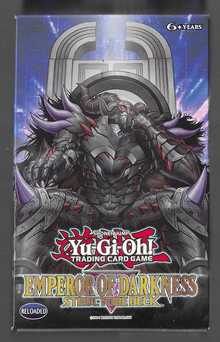 Yu-Gi-Oh! EMPEROR OF DARKNESS Structure Deck Factory Sealed English 1st Edition Yu-Gi-Oh! EMPEROR OF DARKNESS Structure Deck Factory Sealed English 1st Edition