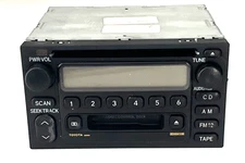 Toyota OEM Radio Cassette CD Player Delphi Delco 86120-08111 Tested Works
