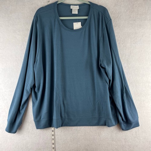 Softies Dream Jersey Crew Neck Pullover Lounge Set Pajama Spring Lake Size 4X/5X - Picture 15 of 18