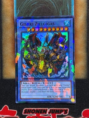 Yugioh Gishki Zielgigas DT07-EN081 Duel Terminal Super Rare MP