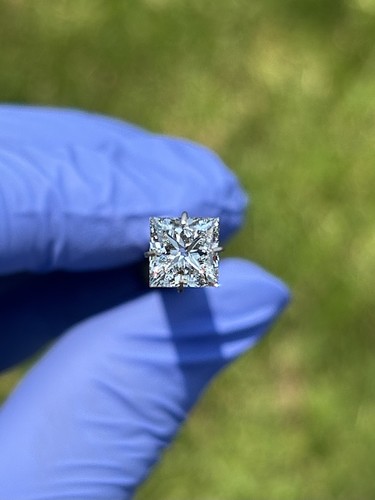 1.87ct VVS2 H Princess Cut Diamond, IGI Certified Diamond, CVD Lab Grown Diamond - Picture 2 of 3