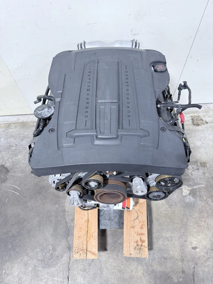 07-09 MONTAJE COMPLETO MOTOR JAGUAR XKR X150 SOBREALIMENTADO 4,2 L #3579 Foto 3 de 4
