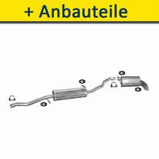 Auspuff Auspuffanlage für FORD GALAXY 1.9 D 116-130-149PS 2003-2006
