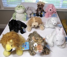 Ganz Webkinz Lot Of 10 WITH CODES Some Hard To Find