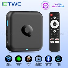 Smart TV Box 64/128 GB 8K HD 5G WiFi6 Bluetooth Media Stream Player Android 14.0
