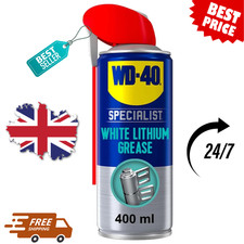 White Lithium Grease Spray 400ml 20.00 per litre