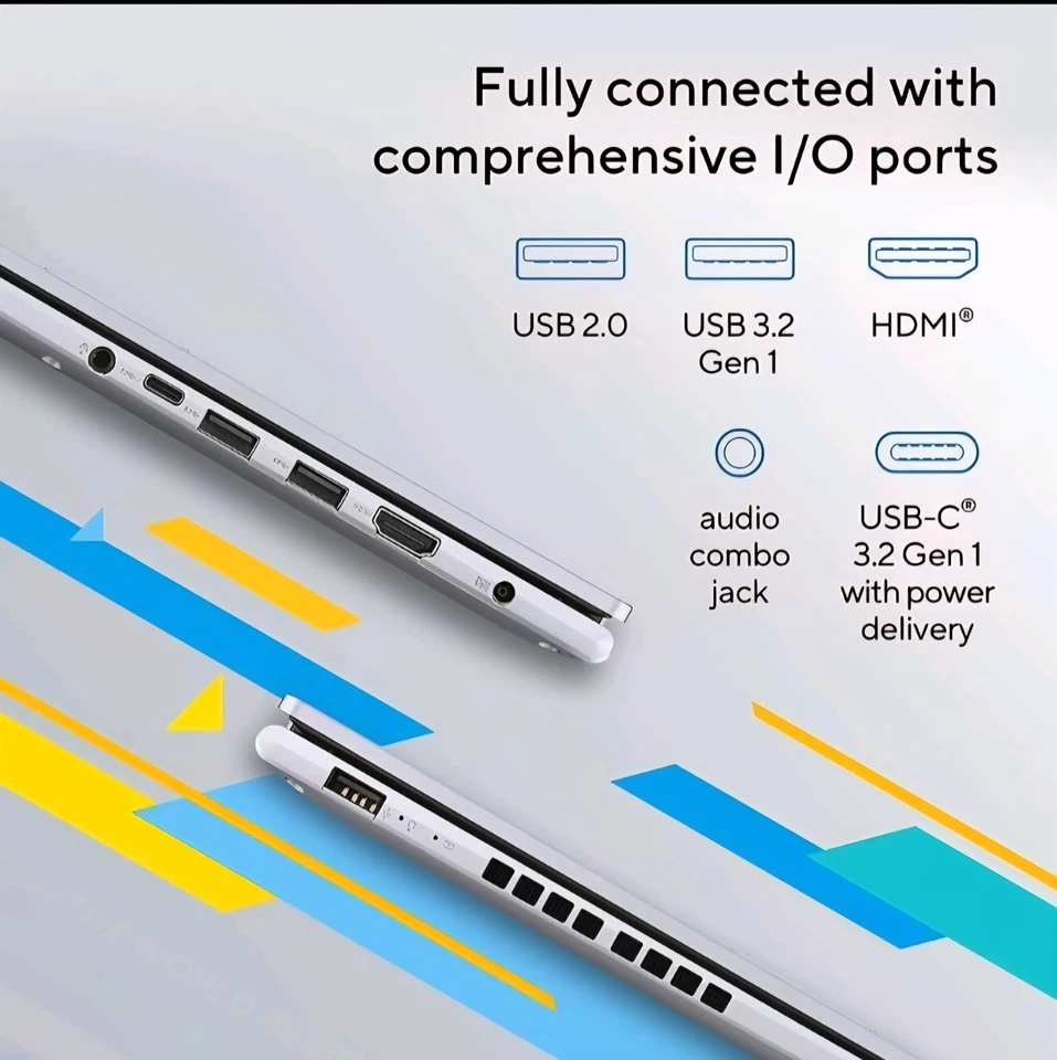 ASUS VivoBook X1605VA 16" - Intel Core 5-120U 16GB RAM 512GB SSD + 1TB Pen drive - Image 3 of 4