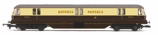 Hornby R30384 RailRoad Plus GWR Bo-Bo No. 34 Parcels Car - Era 3 OO Gauge