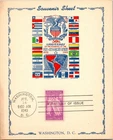 Dr Jim Stamps Maximum Card United States 1940 Pan American Union 3C Fdc