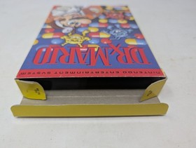 Dr. Mario Complete CIB Nintendo NES Box Manual 1990 Styrofoam