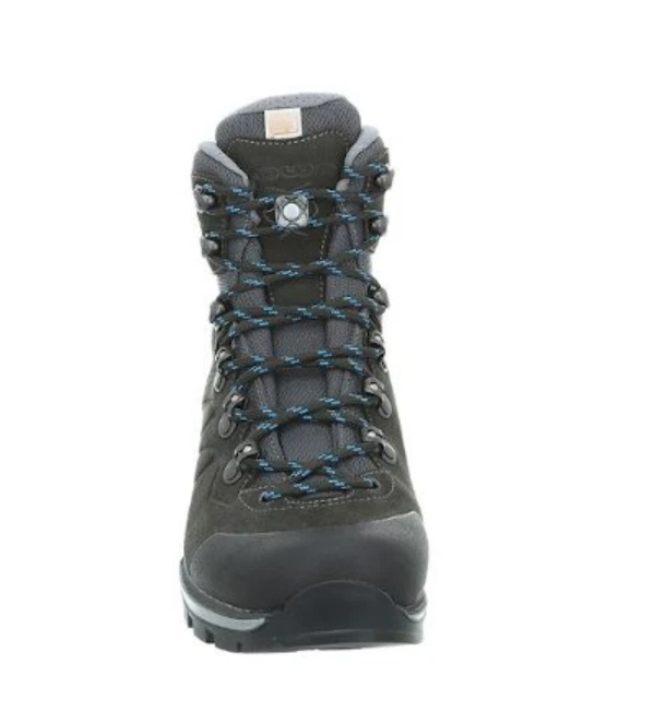 Botas de senderismo/trekking LOWA® 10 Badia GORE-TEX® para mujer en antracita/azul Foto 3 de 4