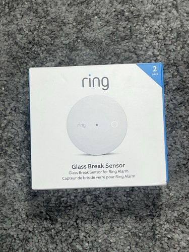 Ring Alarm Glasbruchsensor (2er-Pack) Brandneu Fabrikversiegelt
