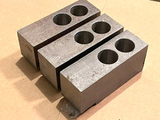 Soft jaws 10" steel 1.5mm x 60 degree 10" power chuck HO-10200F