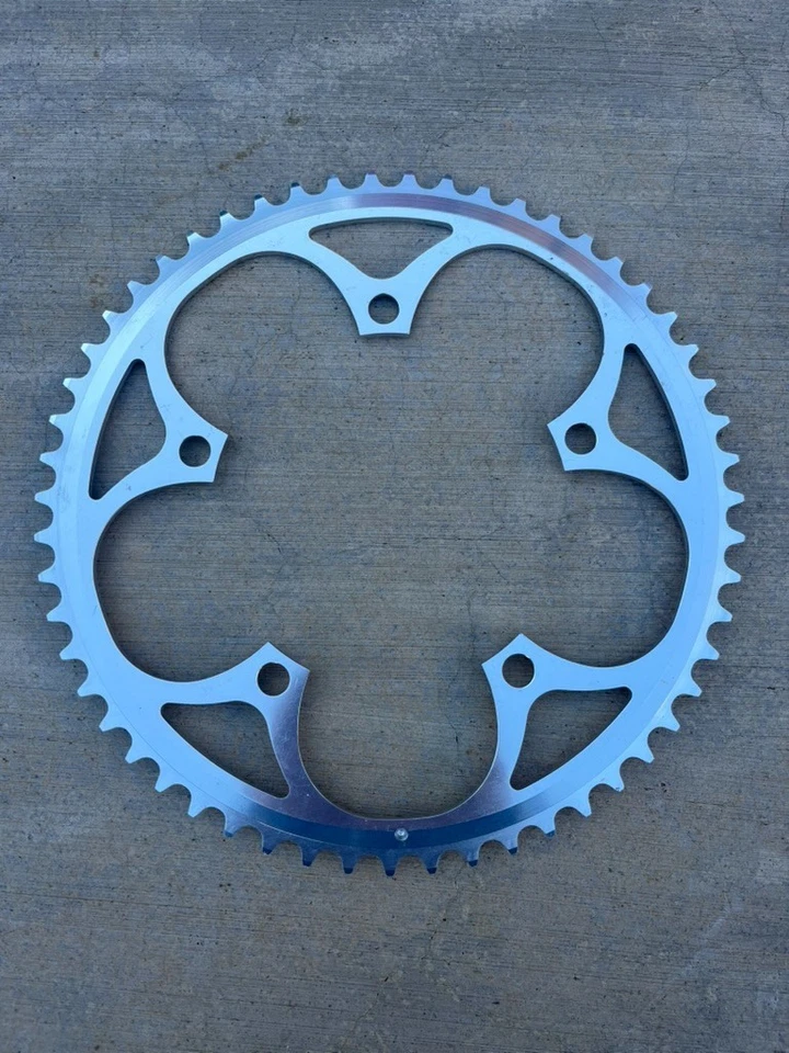 Plato Shimano Dura-Ace Aleación Cirt TT NUEVO DE STOCK | 130 BCD / 55T / Hecho en Japón Foto 4 de 4