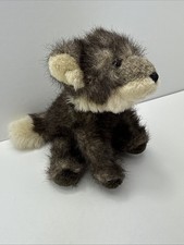 Vintage Russ Berrie Howlie Wolf 6-inch Plush Stuffed Animal 100681 Retired