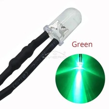 10pcs Dc 3v 6v 12v 24v Pre Wired 3mm 5mm Led Light Lamp Bulb Prewired Emitting D
