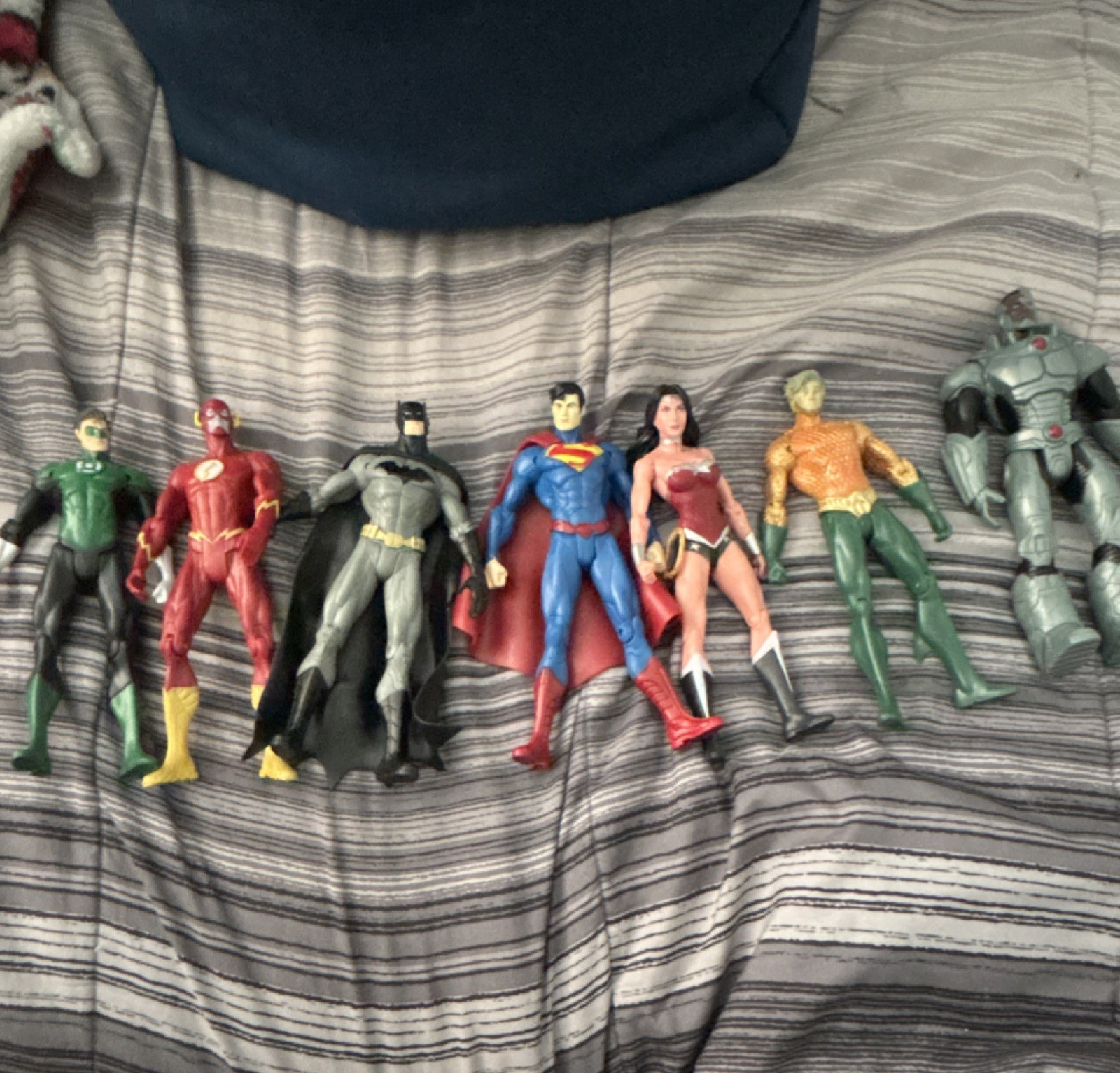 S Mixed Lot Batman Superman Wonder Woman 7 Pack