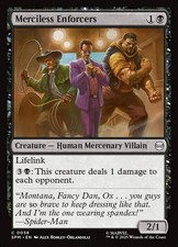 MTG Magic the Gathering Merciless Enforcers (58/308) Marvel's Spider-Man NM