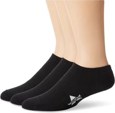 Wigwam Super 60 Low-Cut 3-Pack Sock Medium, Black 