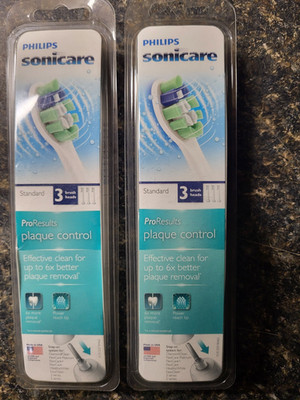 Philips Sonicare HX9023/64 Plaque Control Replacement Head 2 Packs 6 Total