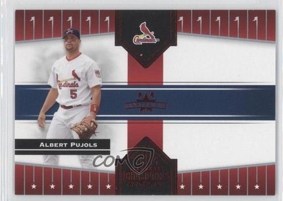 2005 Donruss Champions Red Impressions 56/250 Albert Pujols #2 m5x