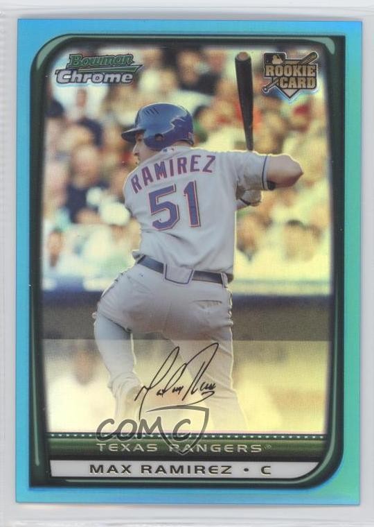 2008 Bowman Draft Chrome Blue Refractor 4/99 Max Ramirez #BDP30 Rookie RC a8e
