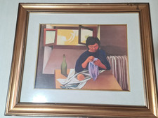 Renato Guttuso cromolitografia su tela