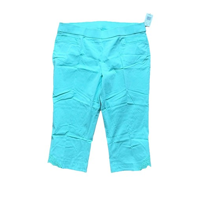 #ad BRIGGS Pull On Capri Pants 16W NWT $19.99