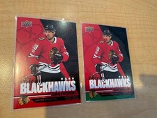 2025-26 Upper Deck Chicago Blackhawks Centennial Patrick Sharp #24 Green + Red