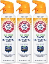 Arm and Hammer Shoe Refresher Spray, Multi-Purpose Odor Remover for All... 