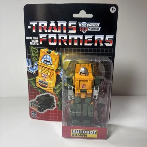 Transformers Brawn G1 Retro Walmart Exclusive Figure: New, Factory Sealed