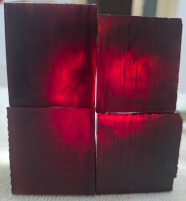bacalite faturan amber 4 cubes 378 grams suitable for rosary making