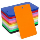  200 Pcs Wasserdichte Etiketten Große Kunststoffanhänger Shop-Zubehör