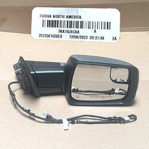 NEW OEM 2023-2024 Ram 1500 Mopar Outside Rear-View Mirror, Right - 7NA18JSCAA