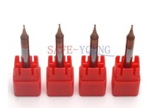 1PCS 2-Flute 0.1-0.9mm CARBIDE MINIATURE END MILL *kk