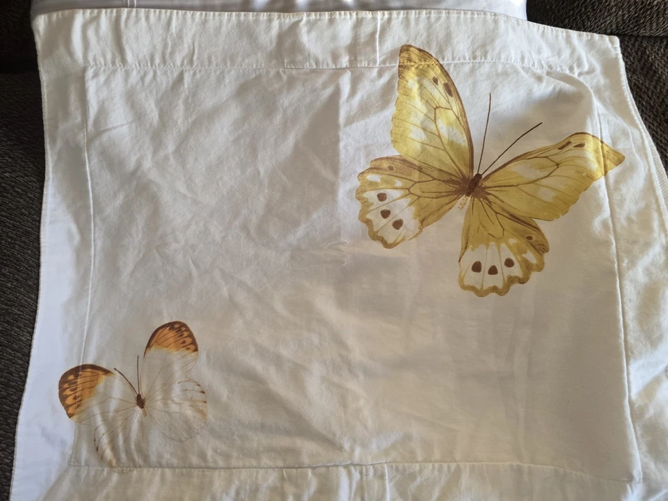 Isaac Mizrahi Target Queen contemporáneo edredón y funda de almohada mariposa años 90    Foto 3 de 4