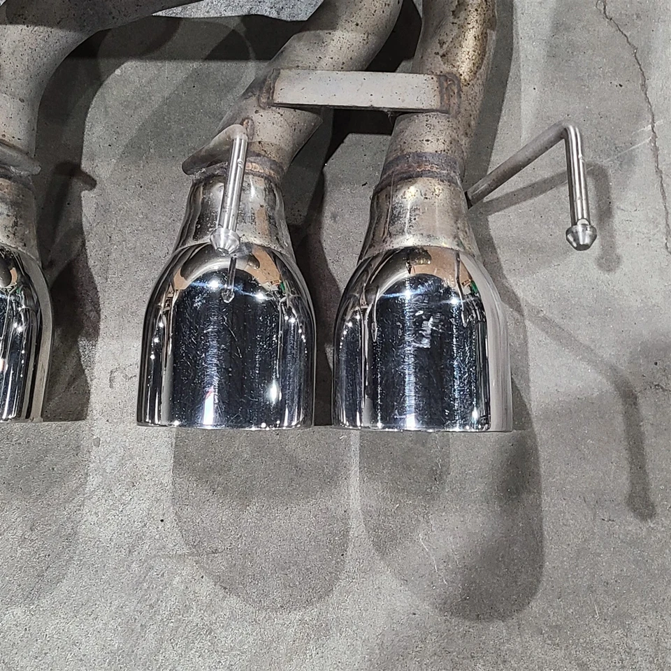 Juego de silenciadores de escape de repuesto sobre tubos de eje para Chevrolet Corvette A 05-08 Foto 3 de 4