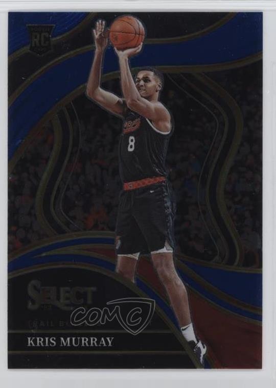 2023-24 Panini Select Courtside Blue Kris Murray #277 1ar2