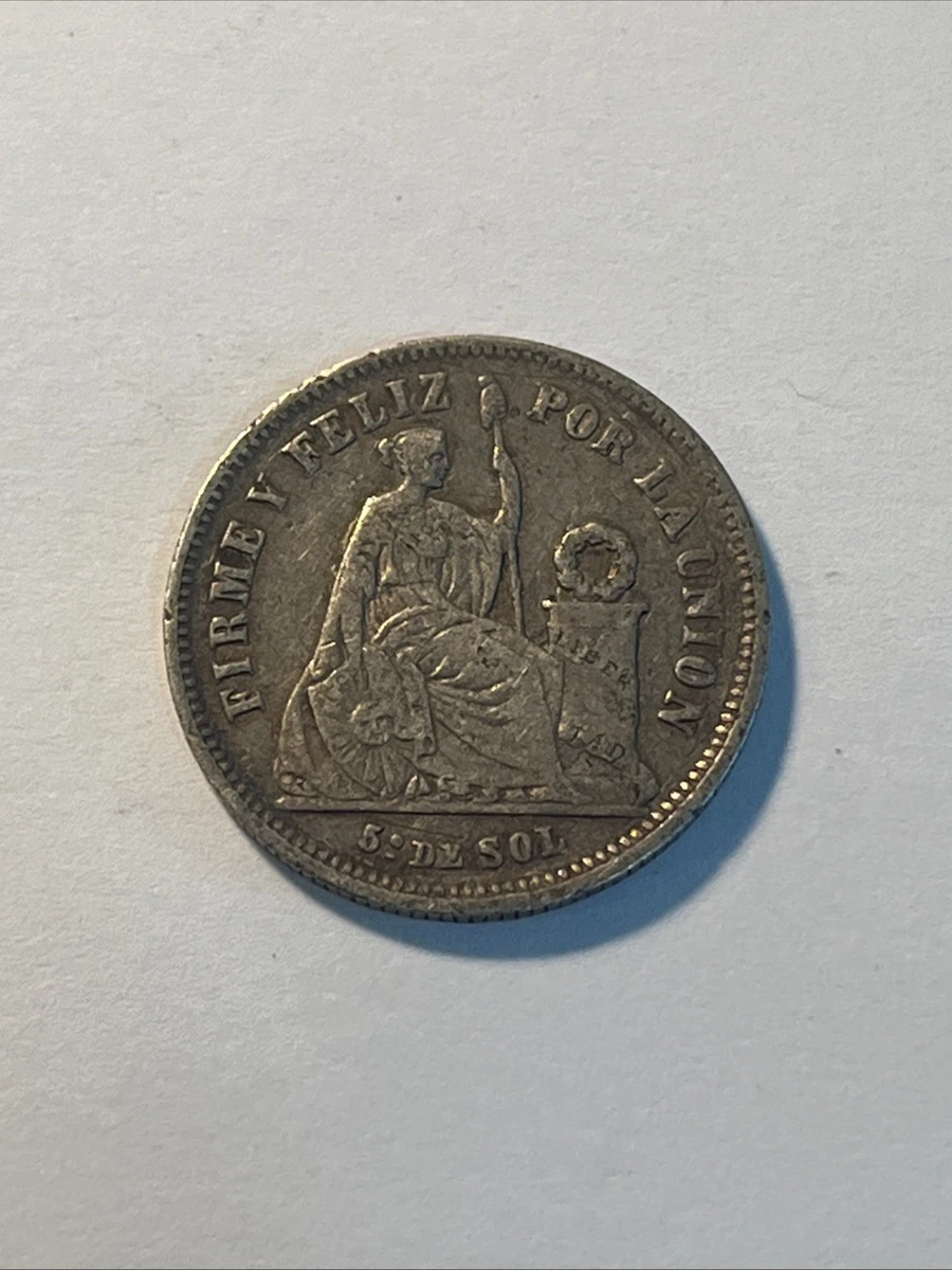 Silver 1866 Year Peruvian Coins for sale | eBay