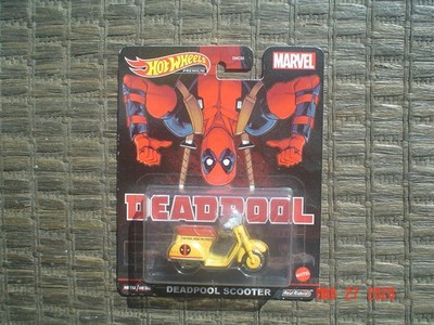 2022 HOT WHEELS PREMIUM DEADPOOL SCOOTER - DMC55 - NEW - UNOPENED