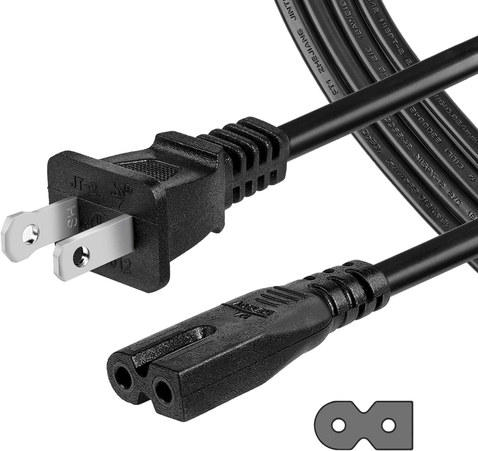 Cable de alimentación de CA confiable de 6 pies para máquinas de coser profesionales - Certificado Foto 3 de 4